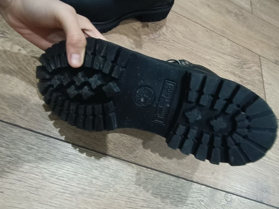 Timberland x supreme черные