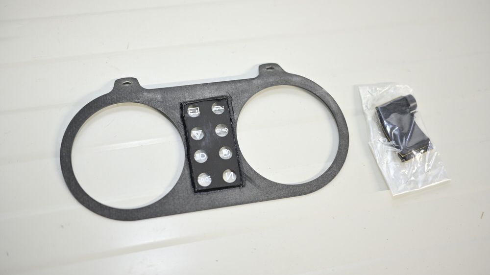 Carcasa ceas de bord carbon Ducati Performance Monster 600 750 900