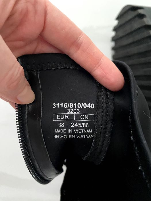 Ботинки Zara на платформе демисезонные — ремонт стельки