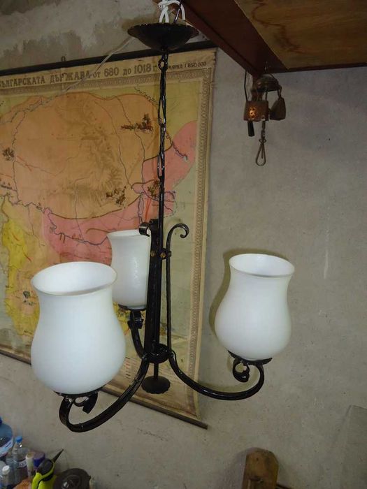 Ретро полилей от ковано желязо