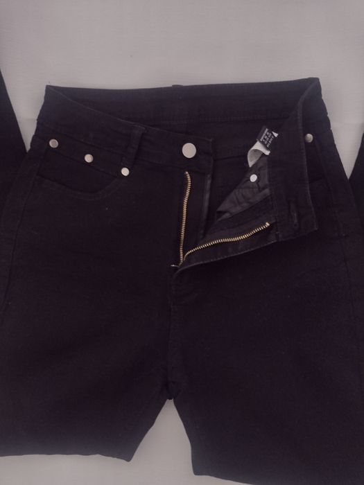 Pantofi damă casual, albi, lac, nr. 39 + Cadou denim negru M