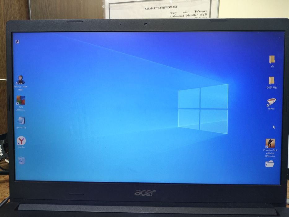 Продаю ноутбук: Acer Aspire 3 / Intel i3 / SSD / Игровая видеокарта MX