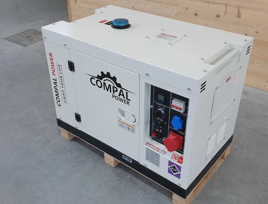 Трифазен Дизелов Генератор 10kW - Обезшумен