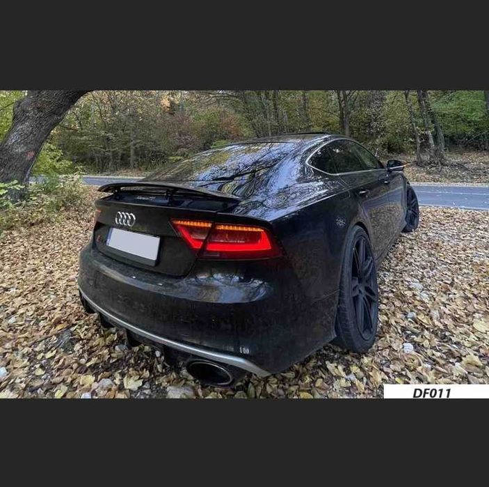 Audi RS7 A7 (13-15) заден дифузьор и ауспух RS7 S-Line 3.0TDI 3.2TFSI