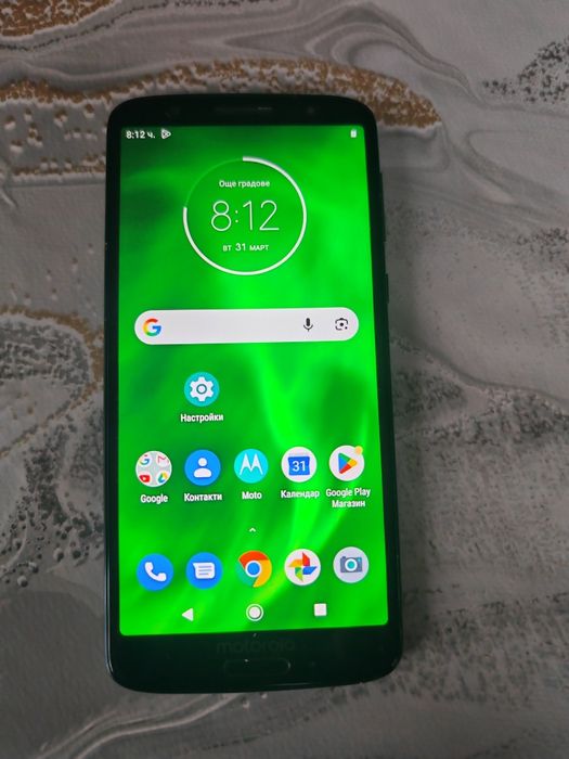 Motorola G6 много запазен и работи перфектно