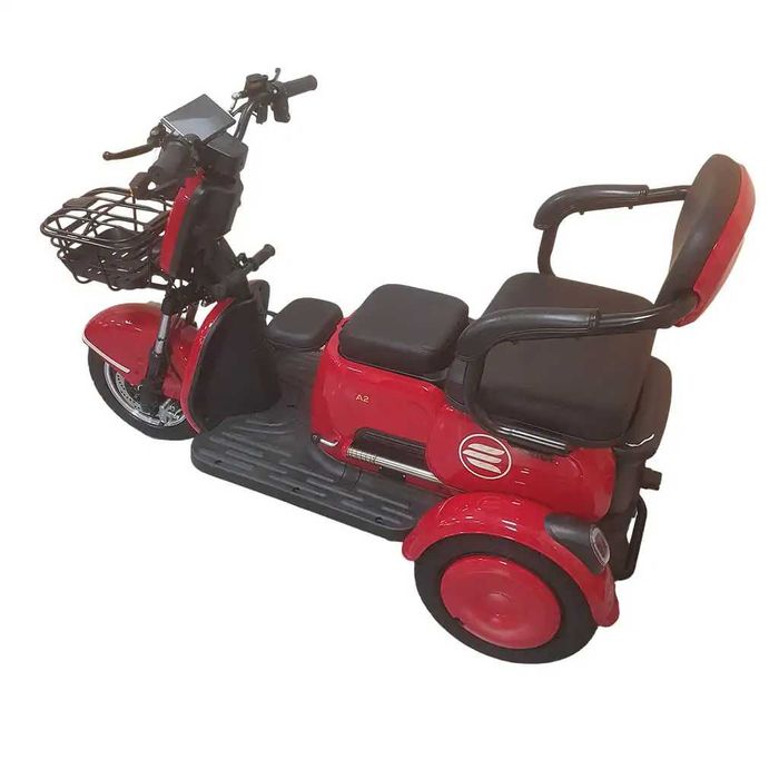 Електрическа триколка А2-М19 триместна - Батерия: 60v/ 20Ah