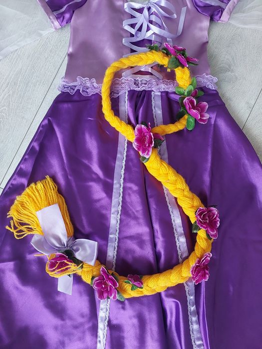 Платье Рапунцель, костюм Рапунцель