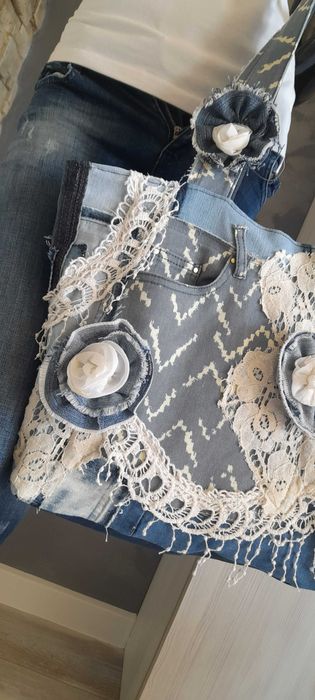 Дънкови чанти индивидуални модели