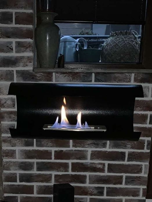 Стенна биокамина с етанол