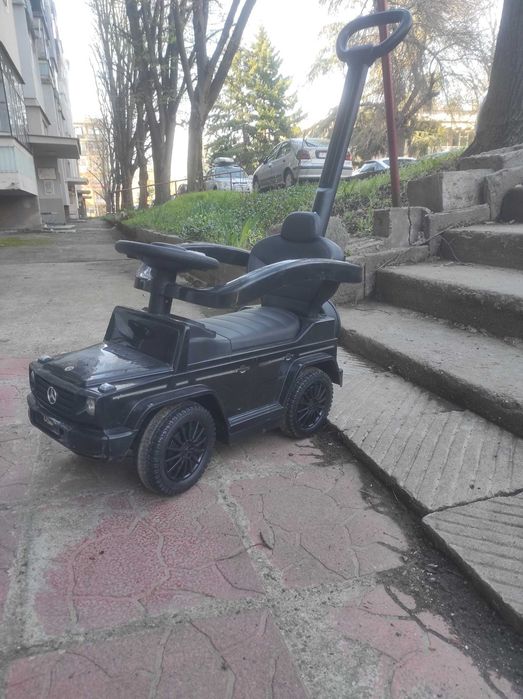 Кола за яздене и бутане Джип Мерцедес G-360 Foot to floor Ride-on