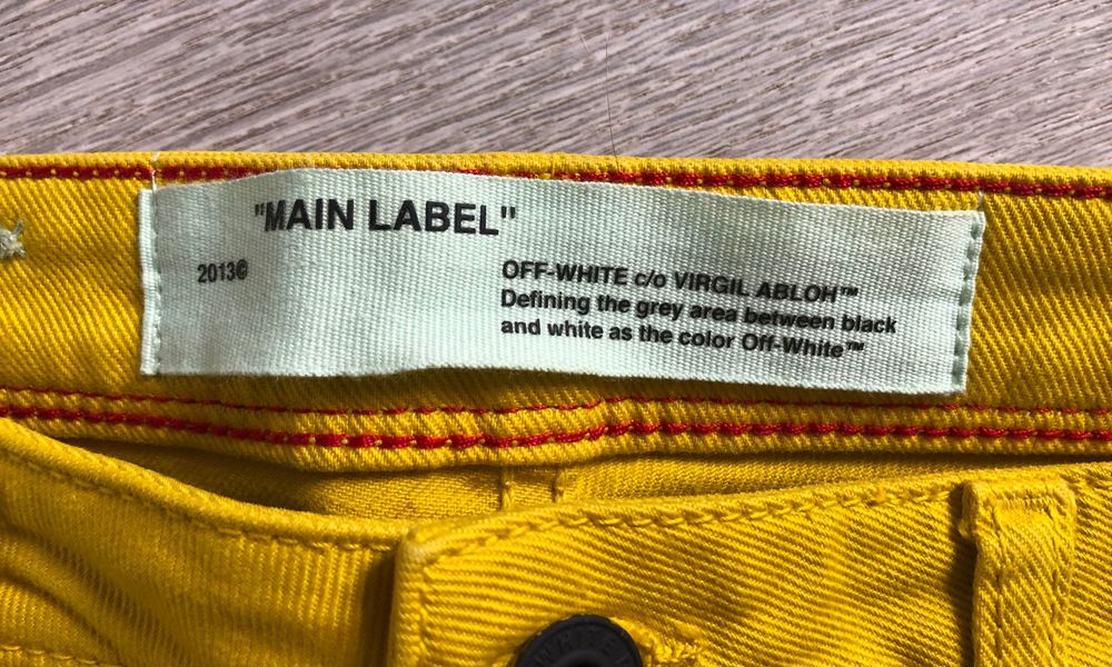 Дамски дънки OFF WHITE Virgil Abloh