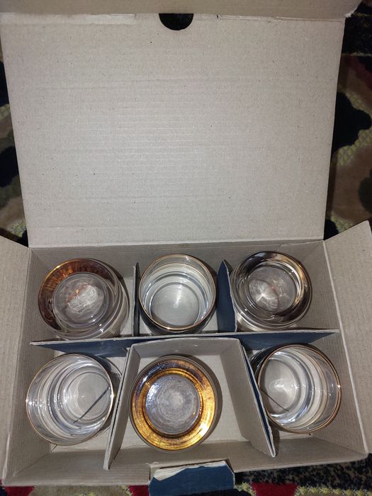 Рюмки Богемия новые