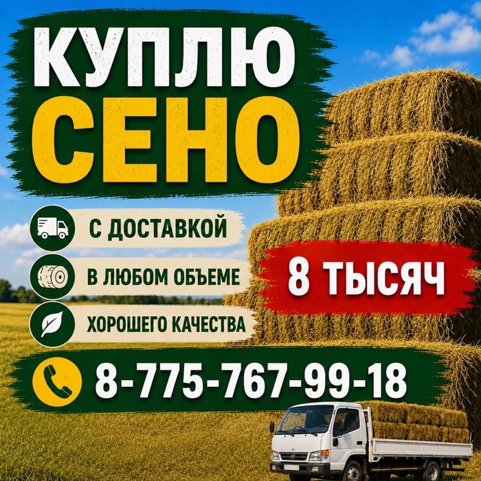 Сено в рулонах!!!