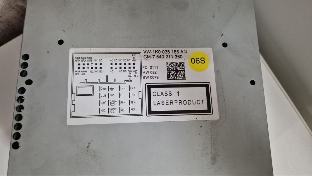 Магнитола Volkswagen Škoda