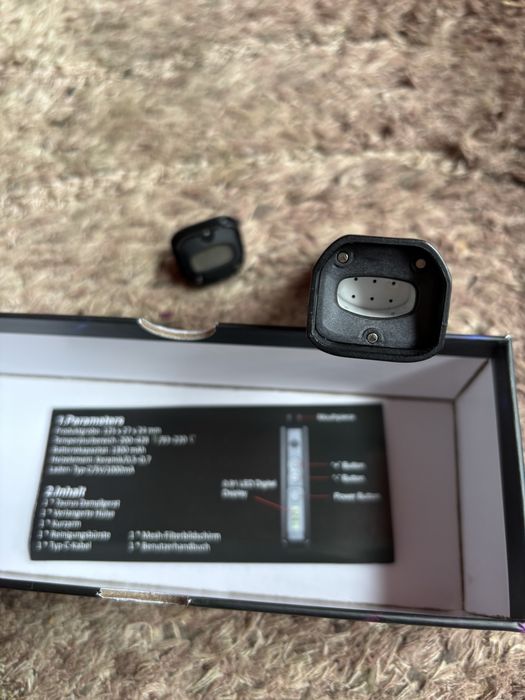 Vaporizator Taurus Anix Negru (Vape) NOU