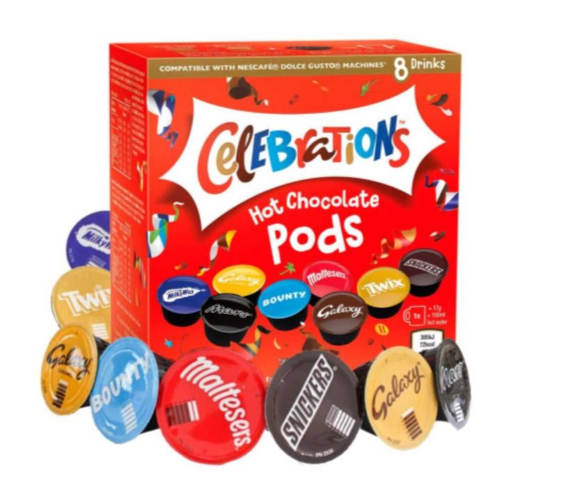 капсули celebration за кафемашина dolce gusto