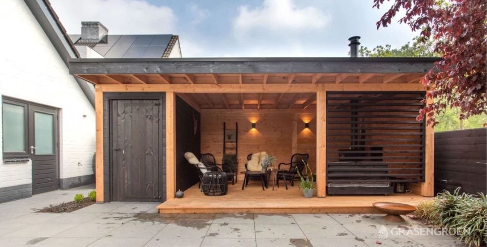 Pergole si foisoare rustice moderne