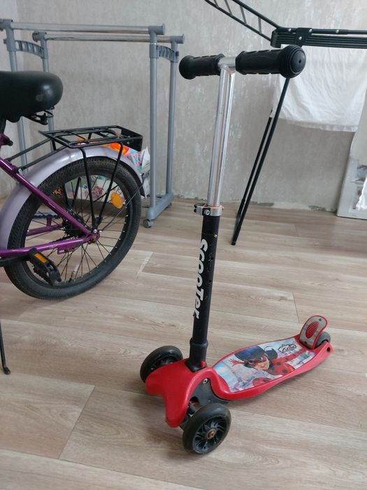 Велосипед, самокат