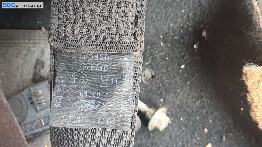 Centura Siguranta Stanga Fata Sofer Ford Fiesta 2001 - 2008 Cod 6S6AA61295AA 6S6A-A61295-AA [C1398]