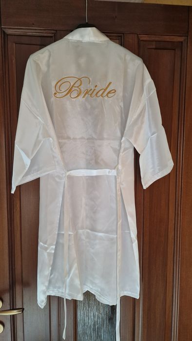 Halat cu cordon Bride, alb, marimea M