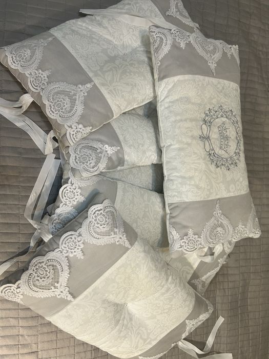 Красивые бортики в кроватку