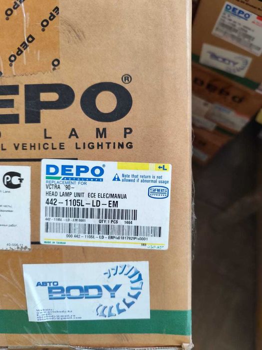Фары новые - Depo