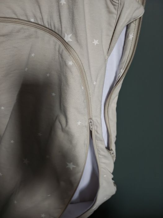 SnuzPouch (0-6m.) Grey/Star, 1.0 TOG