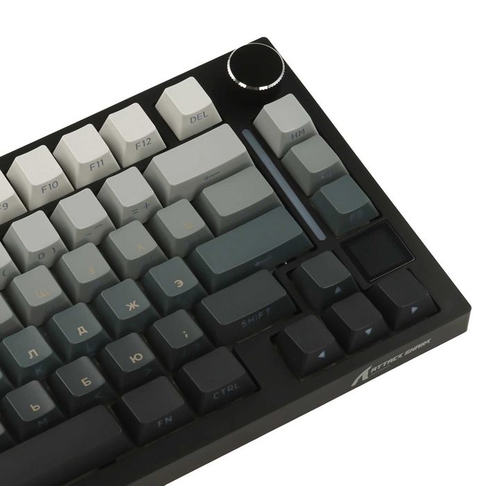 ; Клавиатура ATTACK SHARK X820 Ultra RU/ Stary Black/ Gift Switch