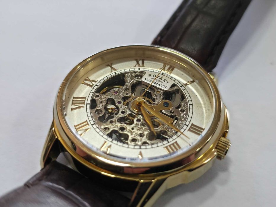 Часовник Rotary Men's Automatic Skeleton GS03862/01