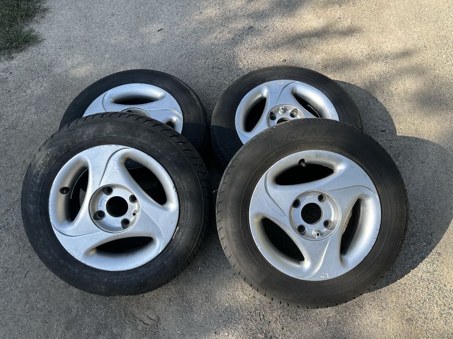 Диски с шинами 4х114.3 R14