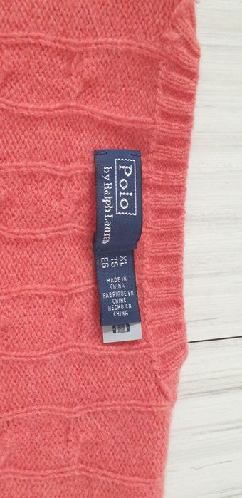 POLO Ralph Lauren Cable Wool / Knit  L - XL ОРИГИНАЛ! Дамски Пуловер