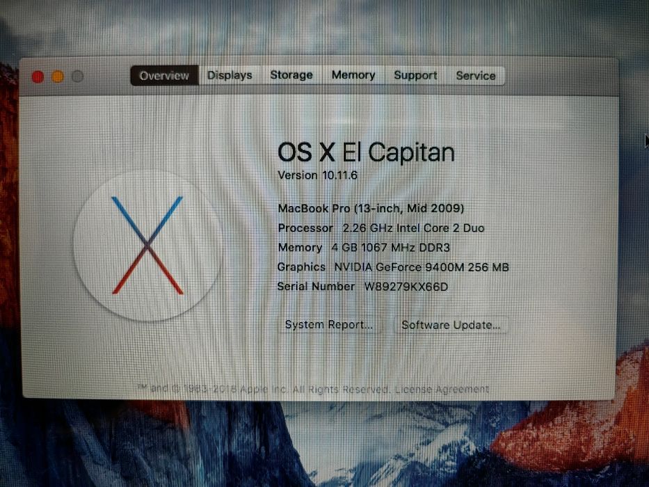 MacBook Pro A1278 Mid 2009