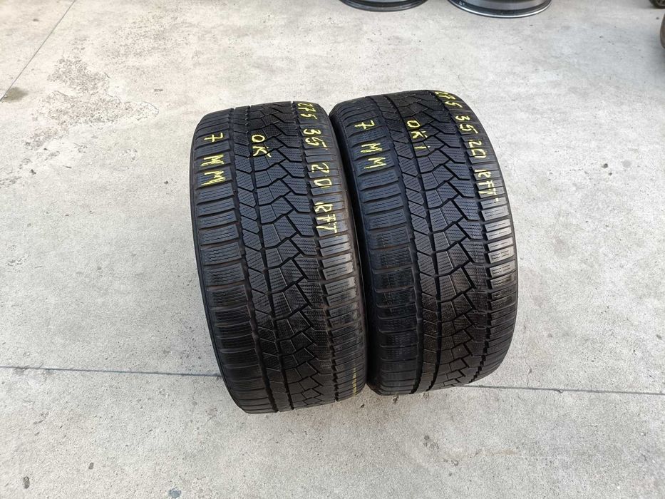 Doua anvelope iarna 275 35 20 continental wintercontact TS 860S run flat
