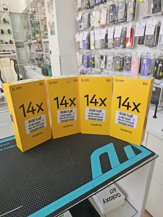 Realme 14X, 8/256 GB, Sigilat, Garanție