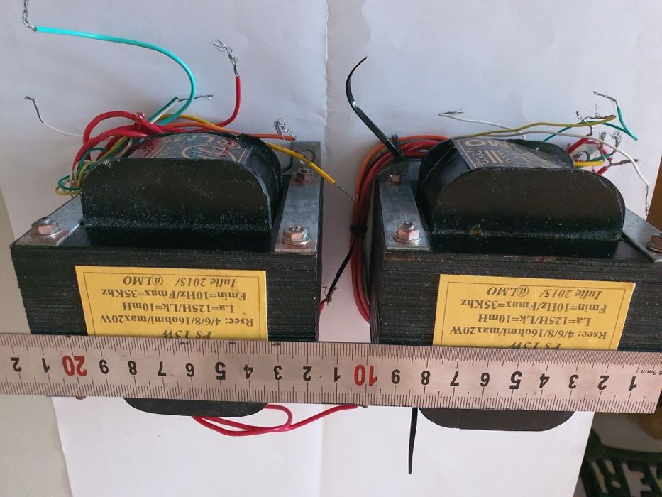 Transformatoare de iesire pentru clona Studer S52 pp el84