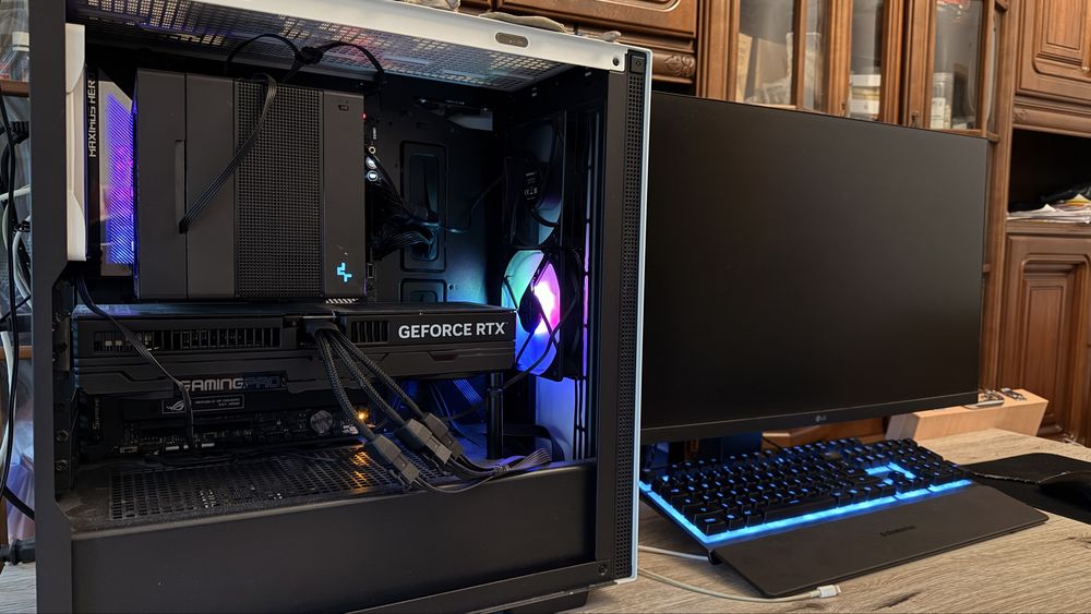 Gaming PC - Intel I9/RTX 5080 + Gaming монитор