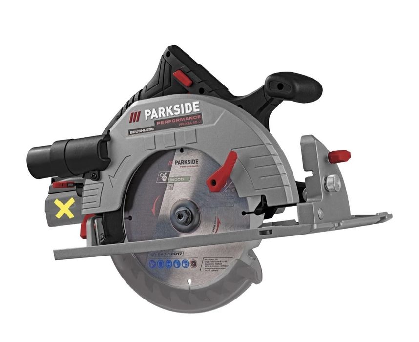 Акумулаторен циркуляр Parkside  Performance PPHKSA 40-Li B2 , 40 V без батерия и зарядно устройство