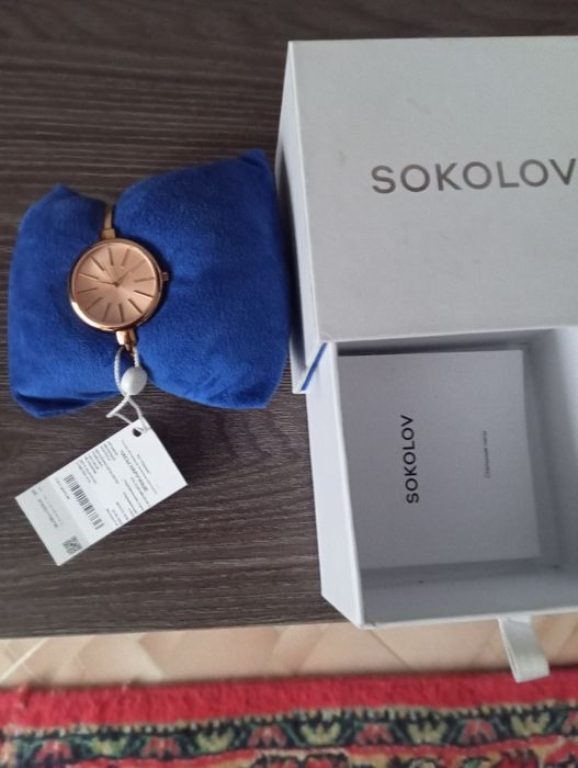 Продам часы позолоченные