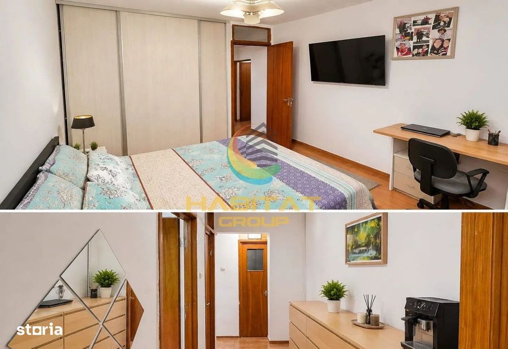 Apartament SemiDecomandat 3 Camere 65mp Luica-Giurgiului