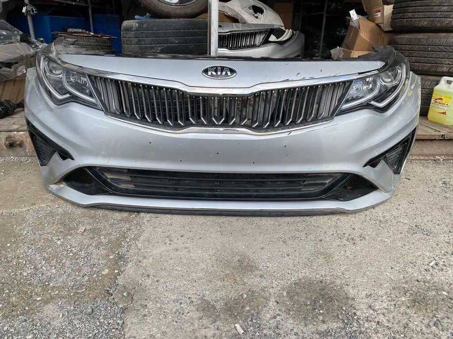 Бампер Фара Капот Решетка телевизор Ноускат Носкат Морда Киа К5 Kia K5