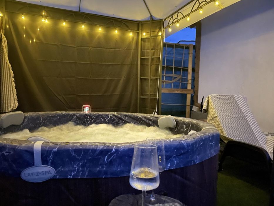 Jacuzzi și spa la cabana