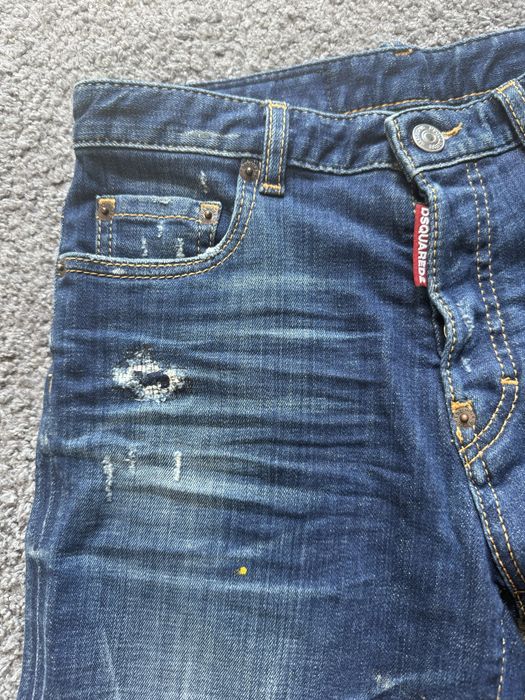 Оригинални Детски къси дънки Dsquared2 10Y - Отлично състояние, почти неносени