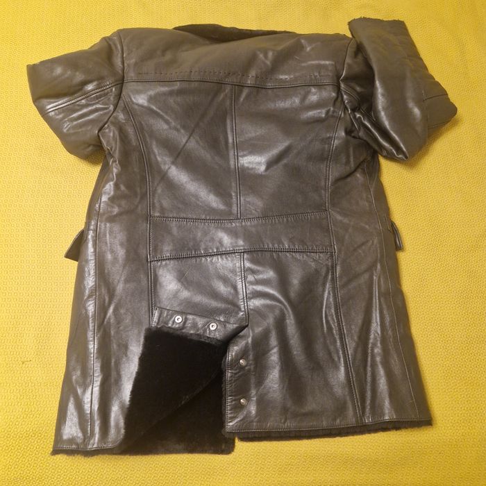 Дубленка натуральная чёрная