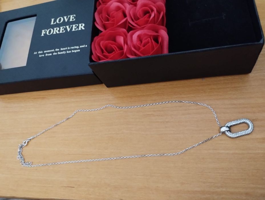 Lănțișor cu pandantiv argint 925