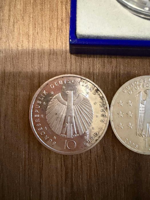 Лот от 5 сребърни монети