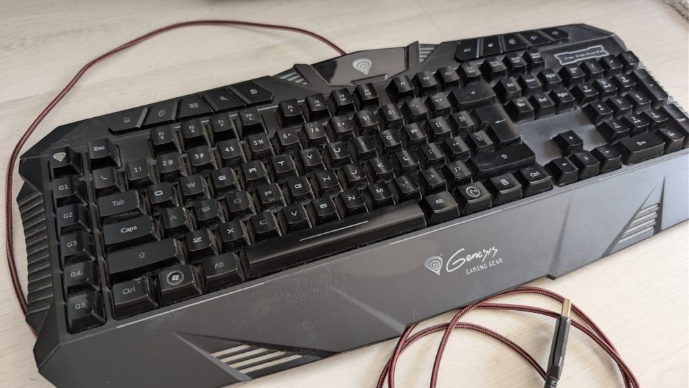 Tastatură Gaming Genesis RX66 iluminată + taste macro