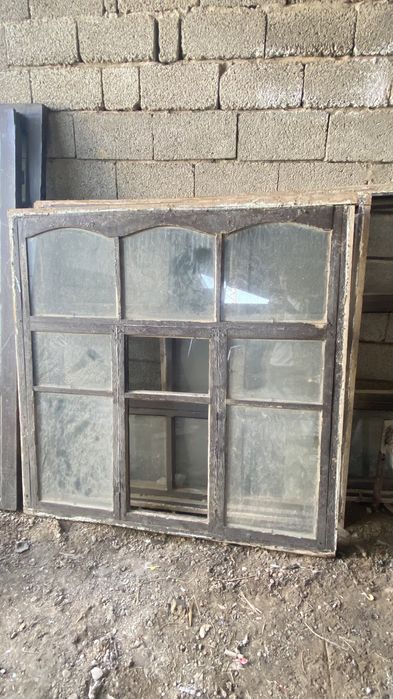 Ағаш терезе есіктер 3000 тг ден