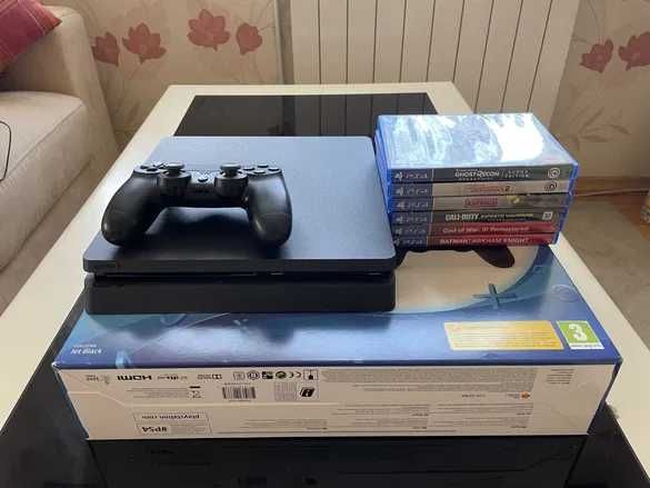 Конзола Sony Playstation Slim 500 GB Реновирани 1 г Гаранция