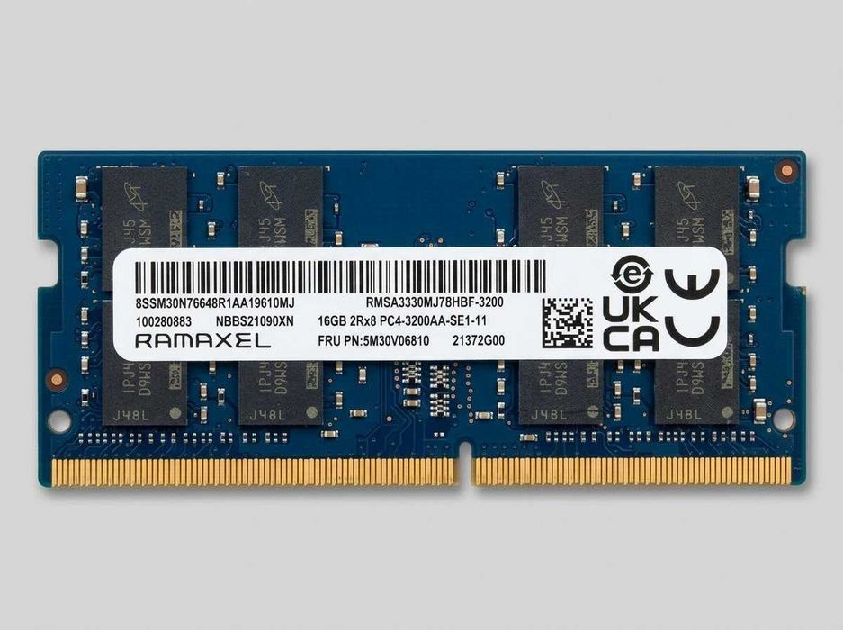 ОЗУ БУ RAMAXEL 16GB DDR4 3200MHz SO-DIMM — Оригиналь! +1ай кепілдік!
