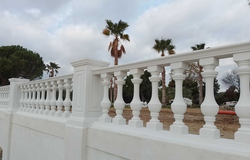 Ажурни парапети от бетон - Балюстради от Балюстри